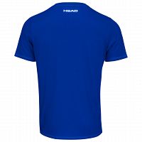 Head Typo T-Shirt Royal Blue